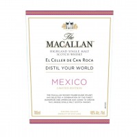 Whisky Macallan DYW Distil Your World Mexico 700ML