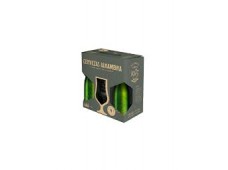 Pack 4 Cervejas Alhambra com Copo 330ML