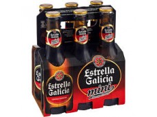 Pack 6 Cerveja Estrella Galicia Mini 200ML