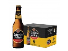 Pack 24 Cerveja Estrella Galicia Sem Gluten 330ML