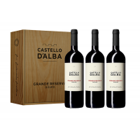 Conjunto Vinho Castello D´Alba Grande Reserva Tinto 750ML