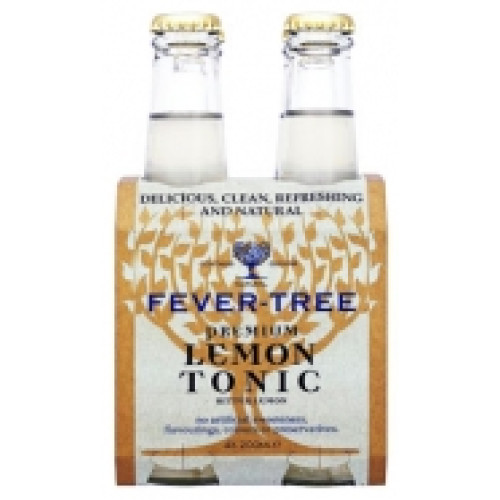 Fever Tree lemon Tonic Pack 4 Fever Tree lemon Tonic Pack 4