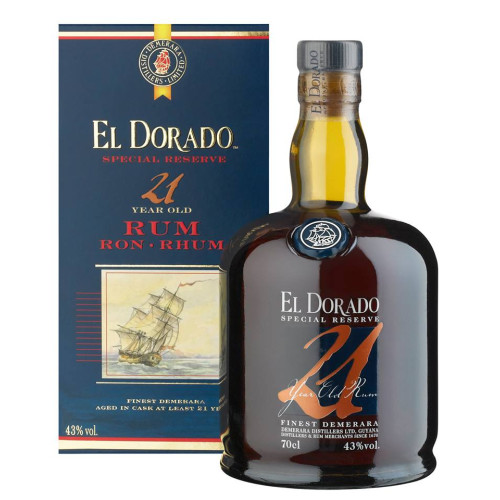 Rum El Dorado Especial Reserva 21 Anos 700ML